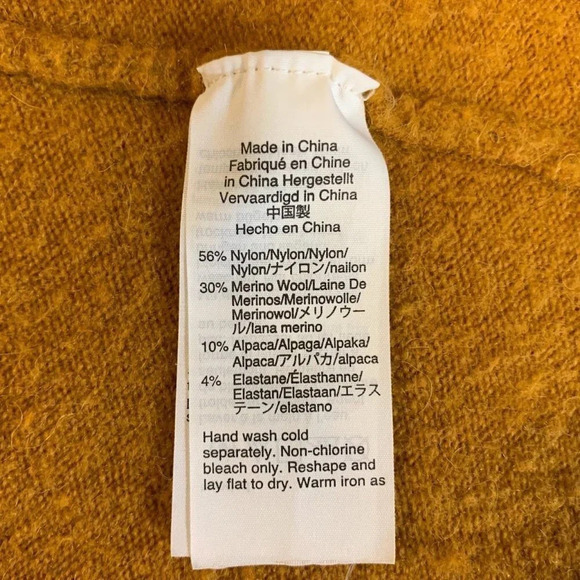 Madewell Women's Kent Cardigan Merino Wool‎ Sweater in Coziest Yarn Size XS - Picture 8 of 12